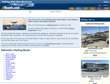 Tablet Screenshot of fishingboats.net